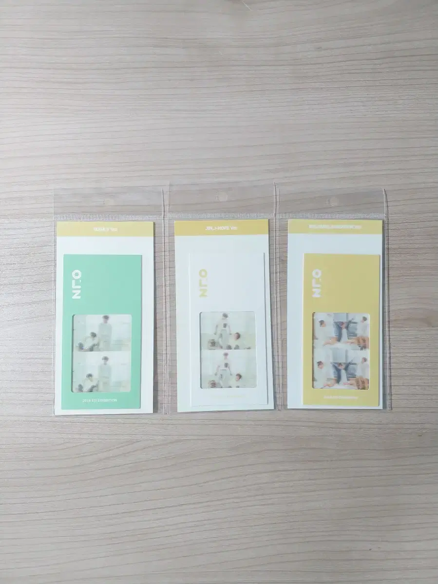 방탄소년단 오늘 전시회 북마크 일괄 BTS Bookmark set